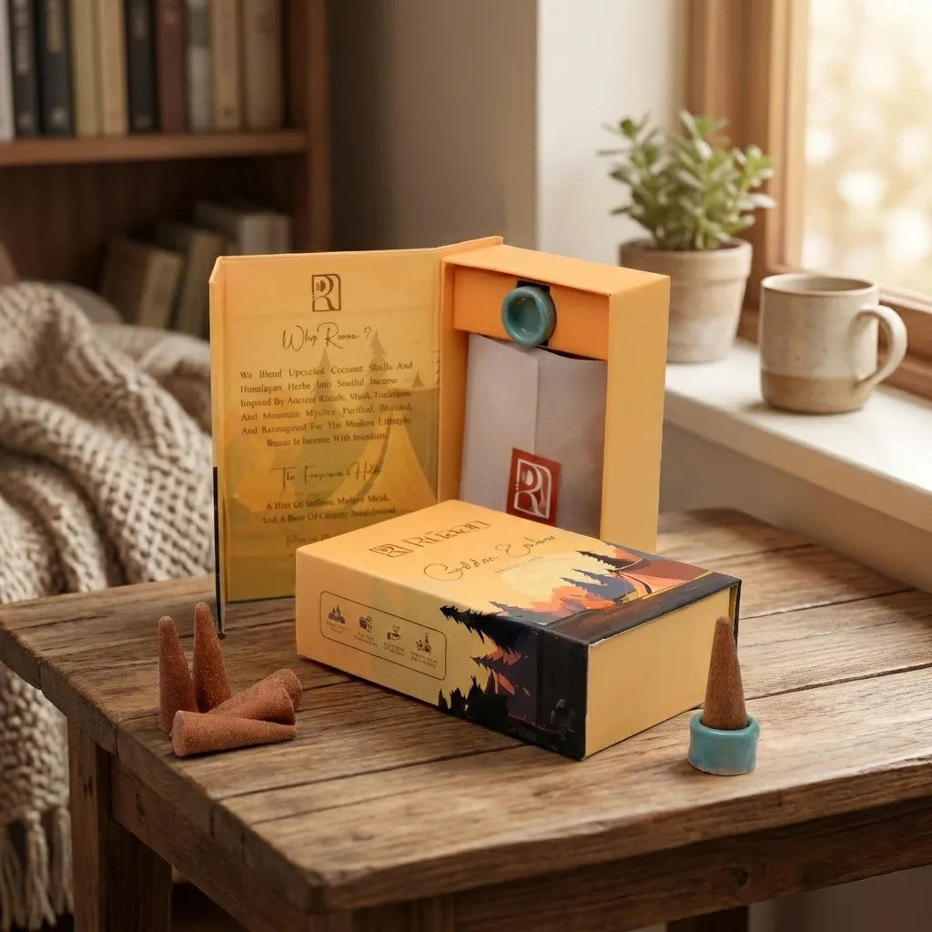 Golden Ember Incense Cones