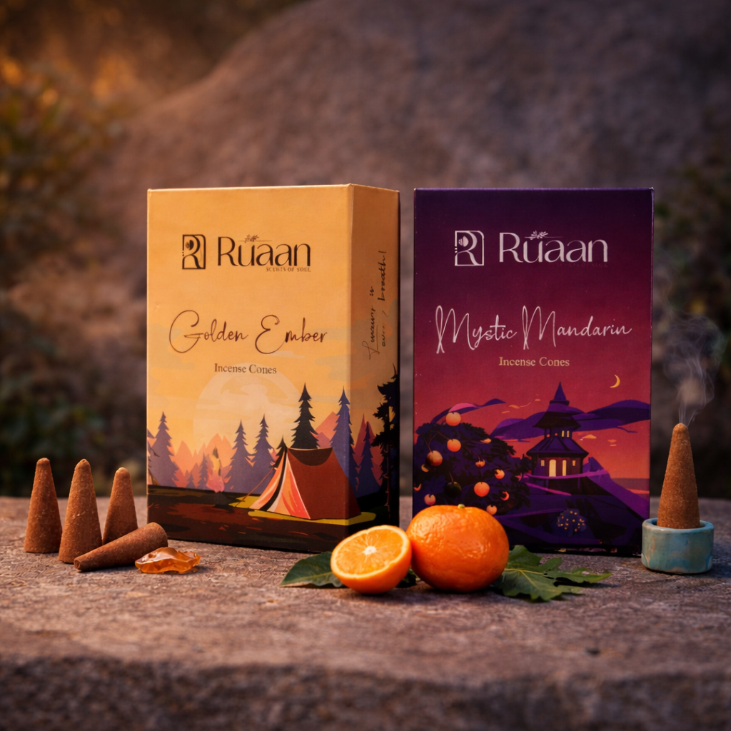 Golden Ember & Mystic Mandarin - Cones Combo