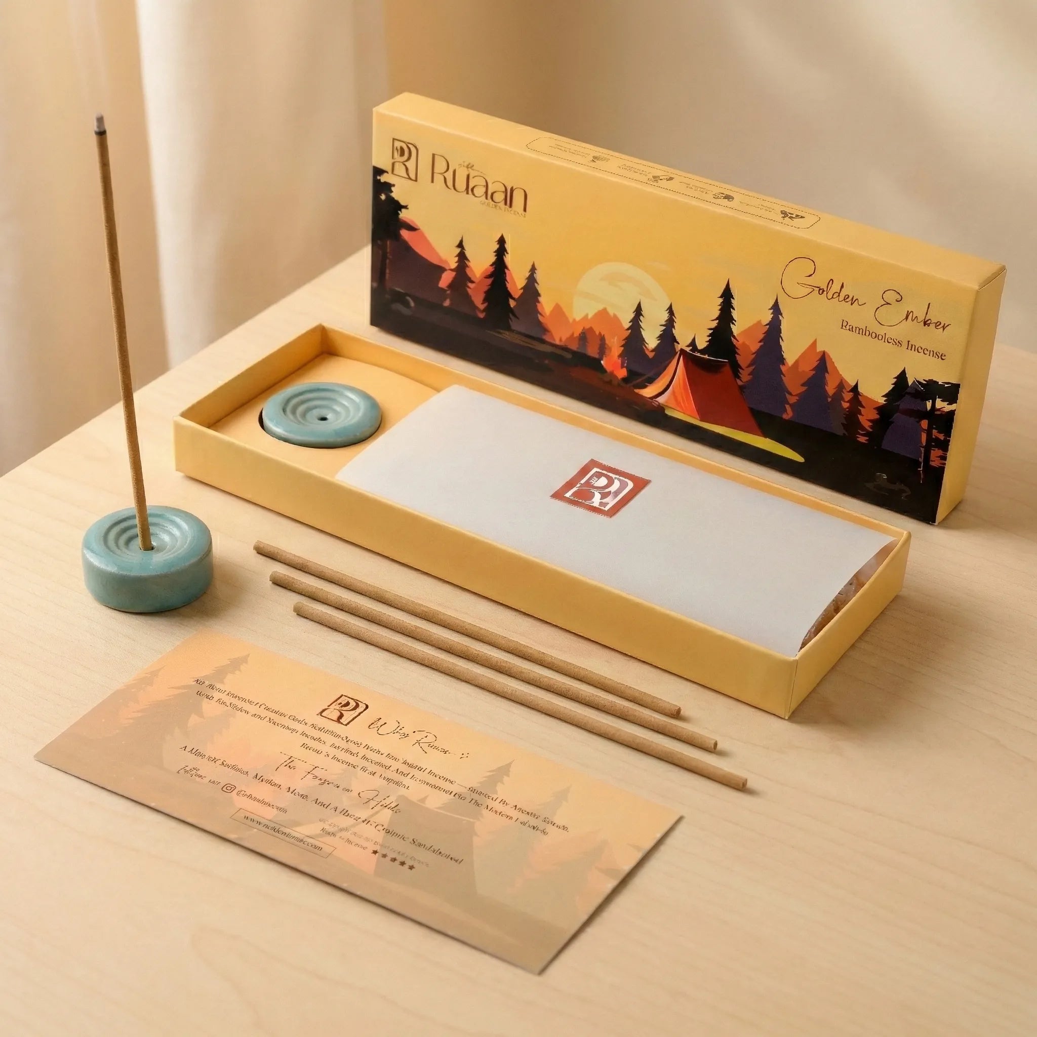 Golden Ember Bambooless Incense