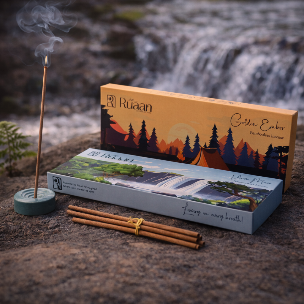 Golden Ember & Verde Muse - Bambooless Incense Combo