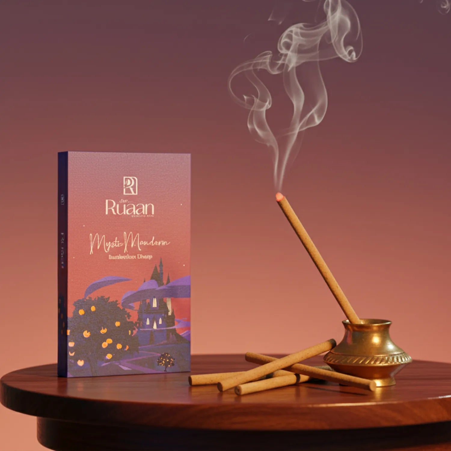 Mystic Mandarin Bambooless Dhoop Sticks – Energetic Citrusy Zest