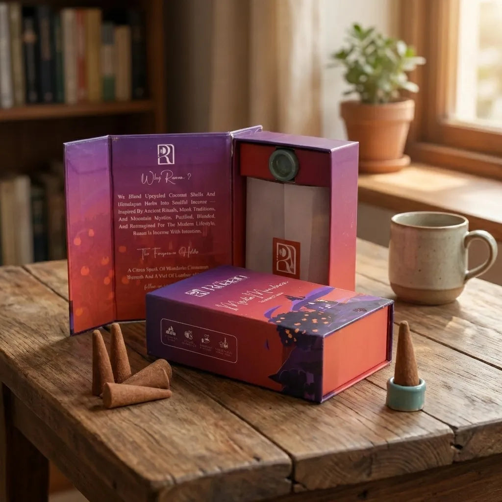 Golden Ember Incense Cones