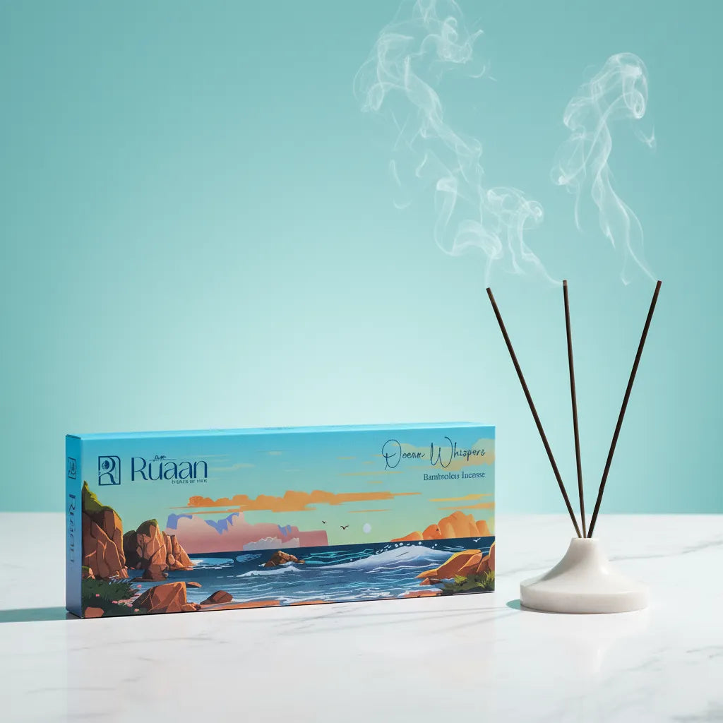 Ocean Whispers Bambooless Incense Sticks – Aqua Marine