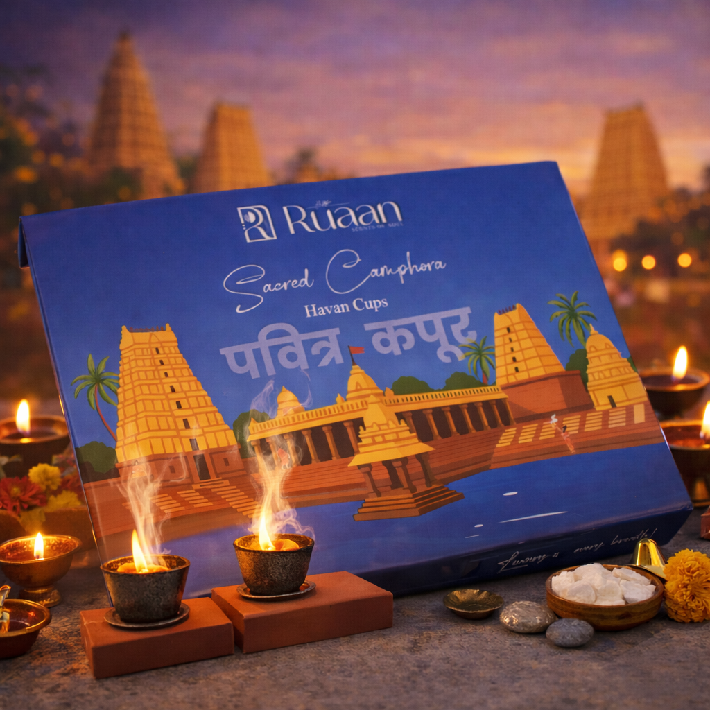 Sacred Camphora Havan Cups – A Signature Ritual Blend