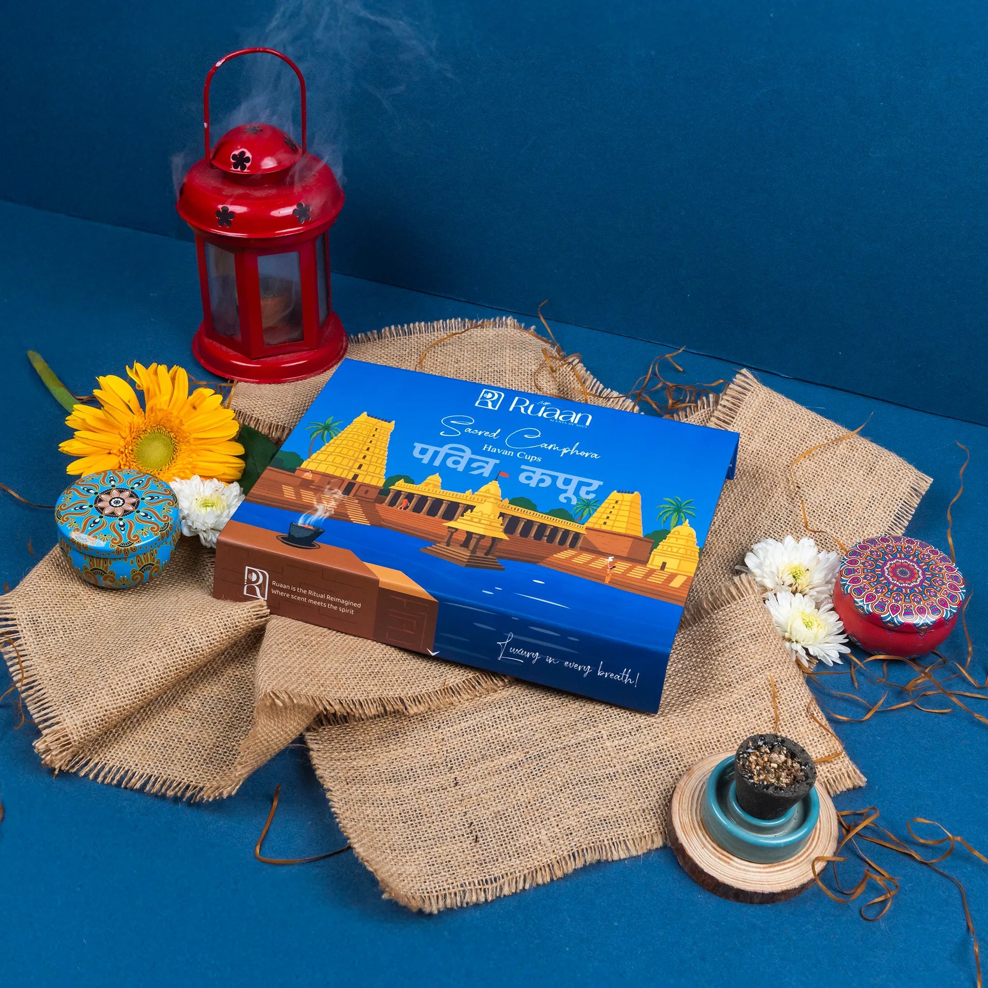 Sacred Camphora Havan Cups – Ayurvedic Ritual Blend