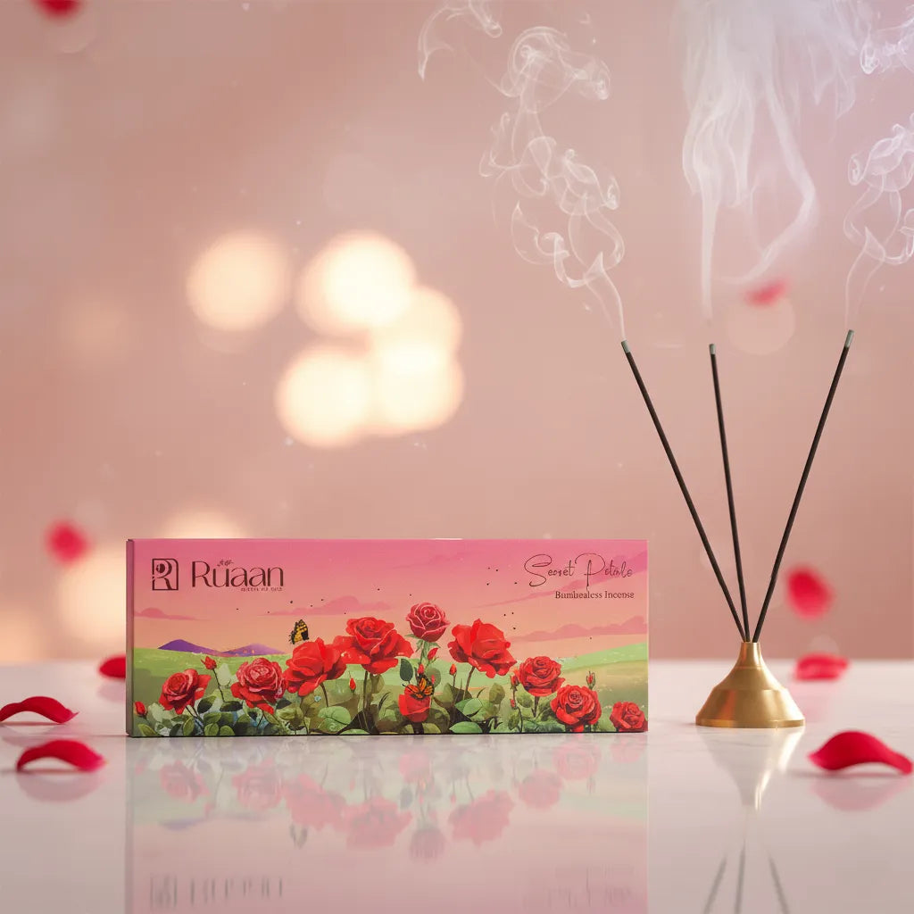 Secret Petals Bambooless Incense Sticks – Soft Floral Therapy