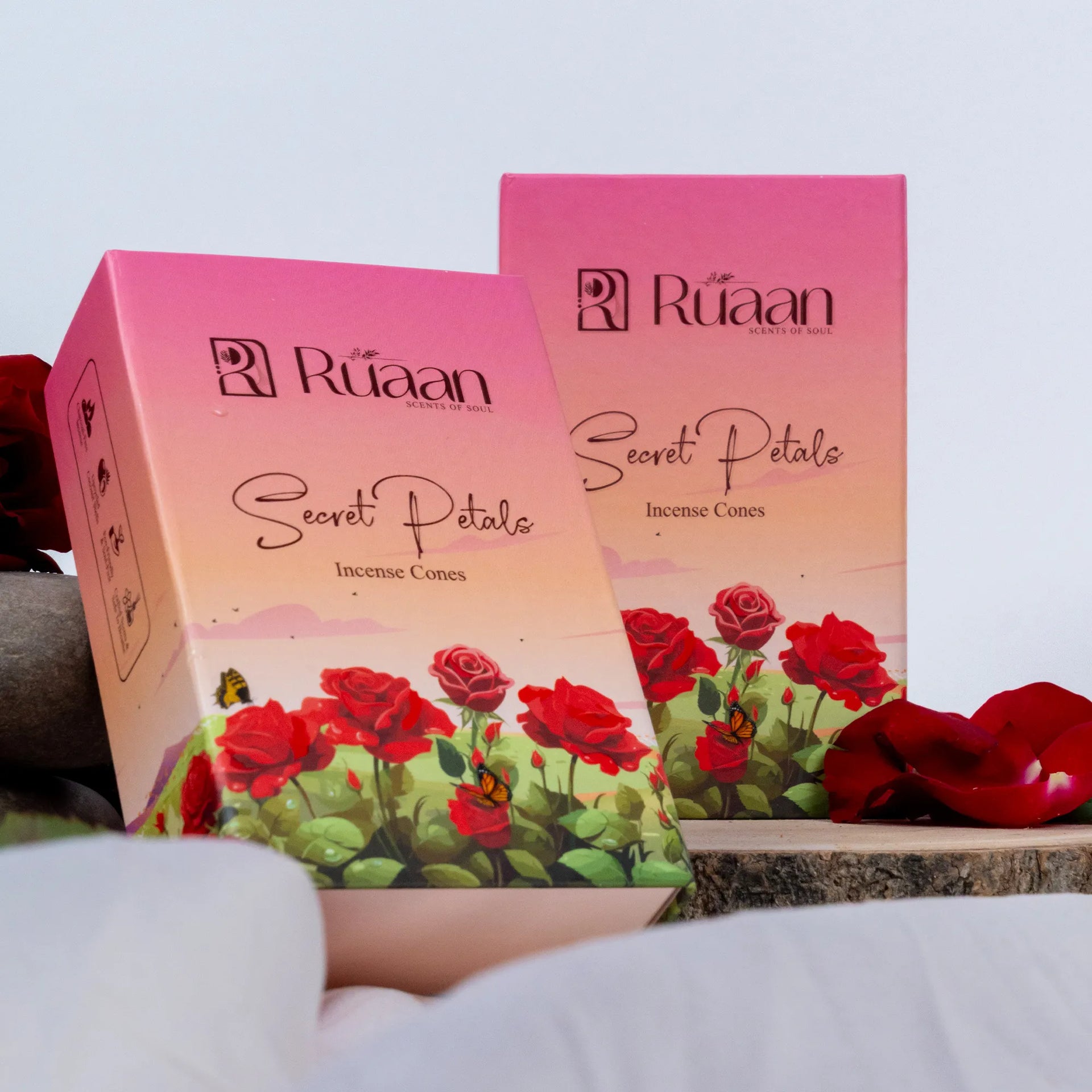 Secret Petals Incense Cones – Soft Floral Therapy