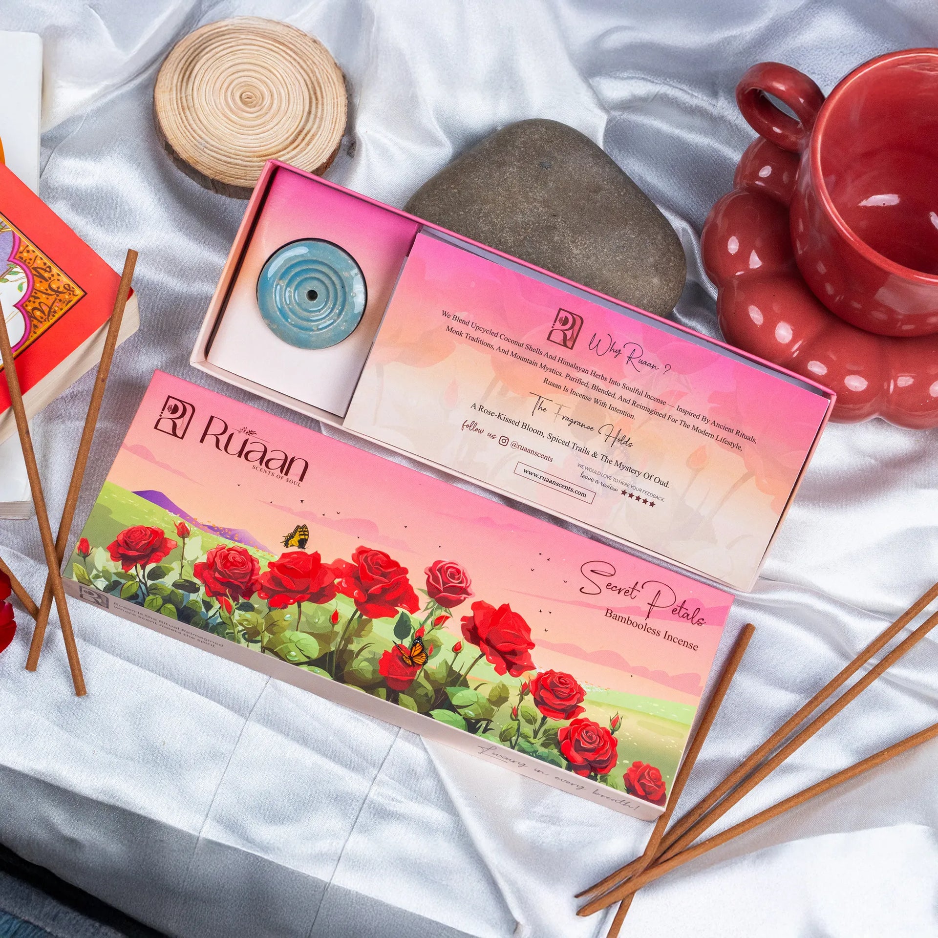 Secret Petals Bambooless Incense Sticks – Soft Floral Therapy