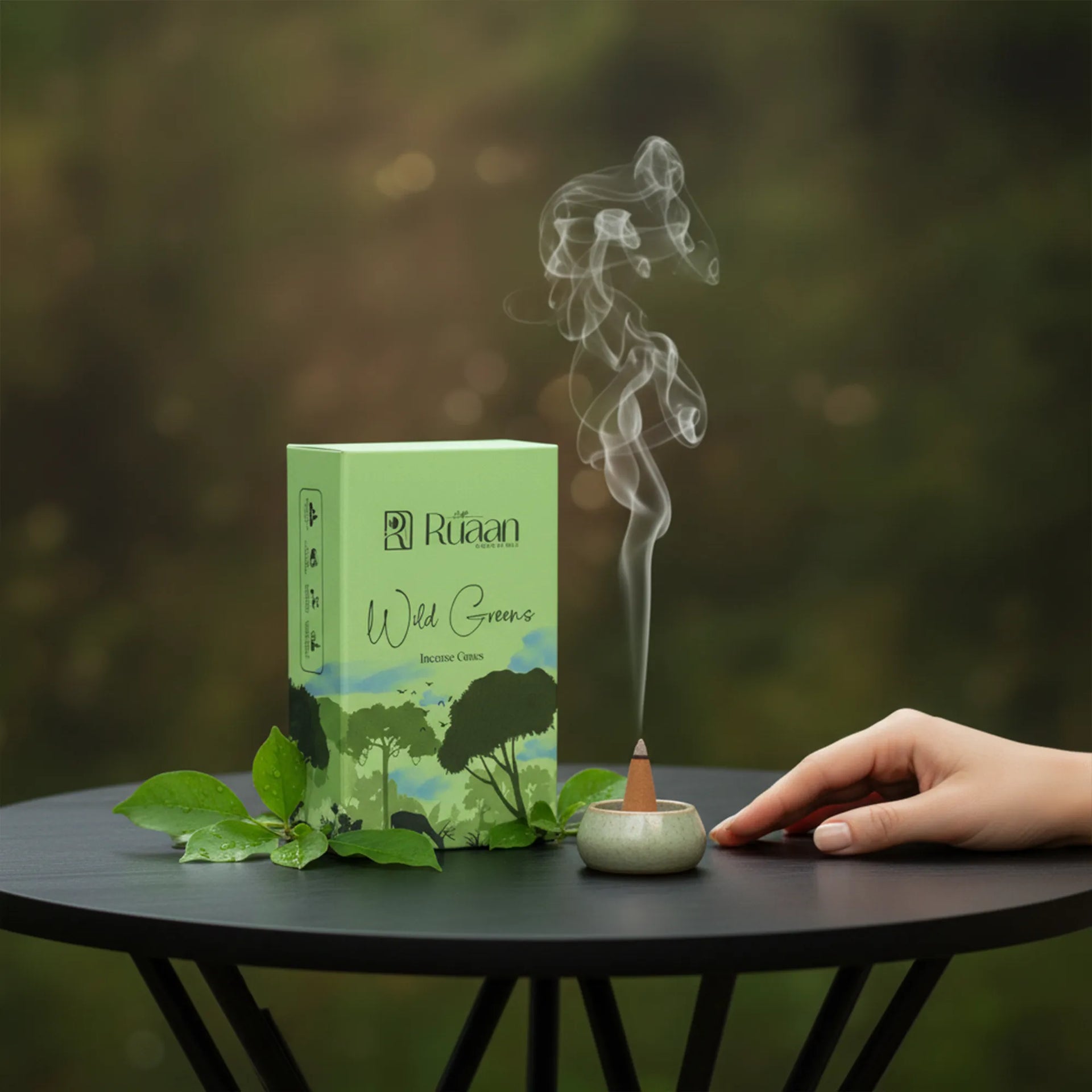 Wild Greens Incense Cones – Nature’s Awakening Blend