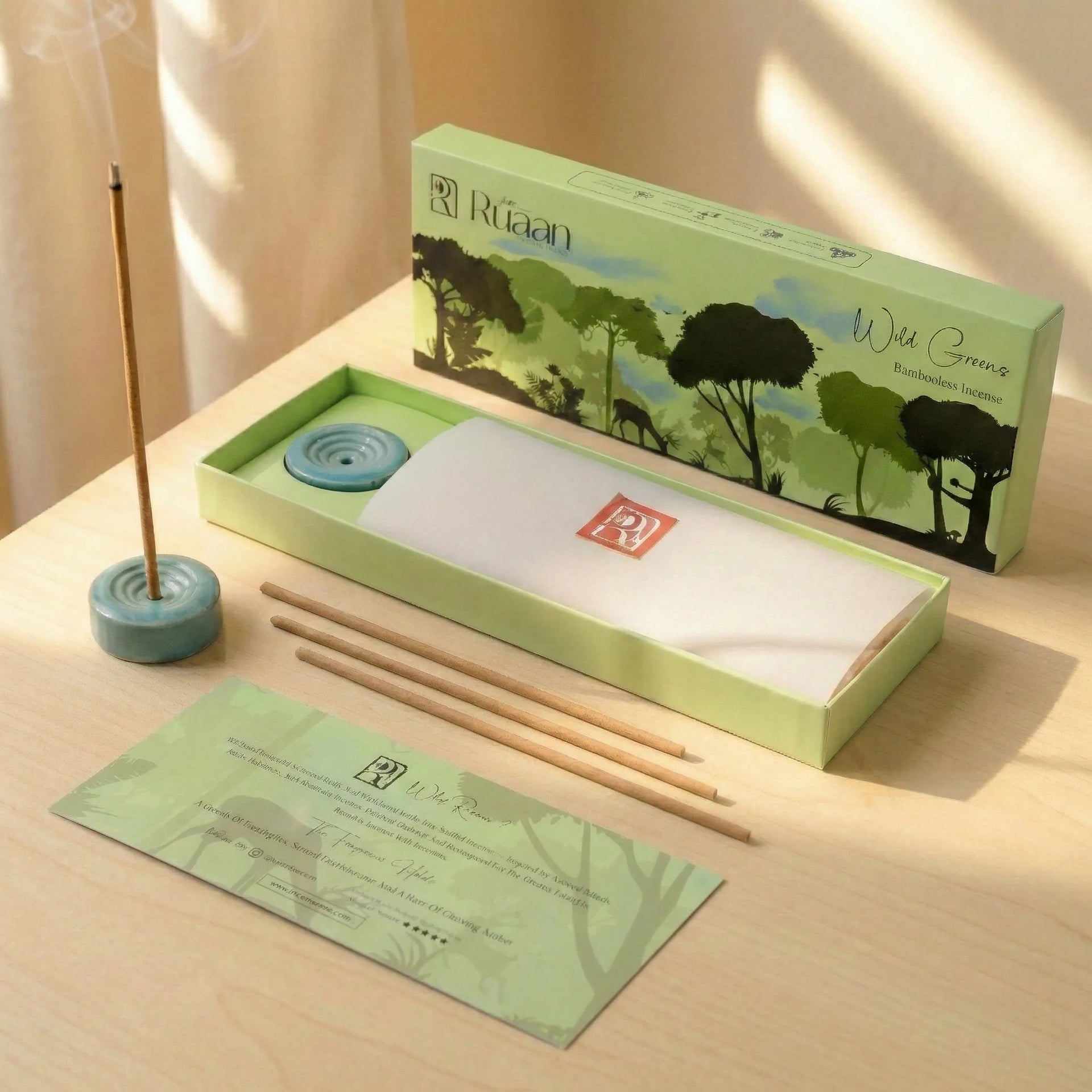Wild Greens Bambooless Incense