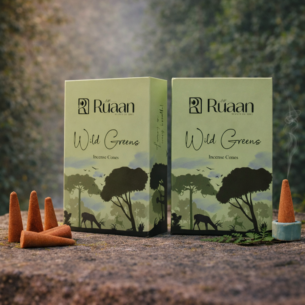 Wild Greens Incense Cones